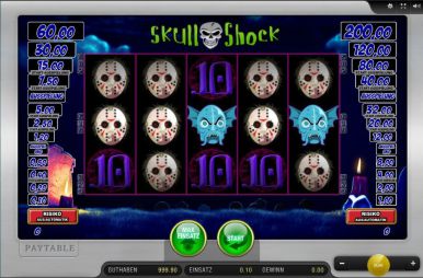 Skull Shock Spielaotomat Artikel Automat