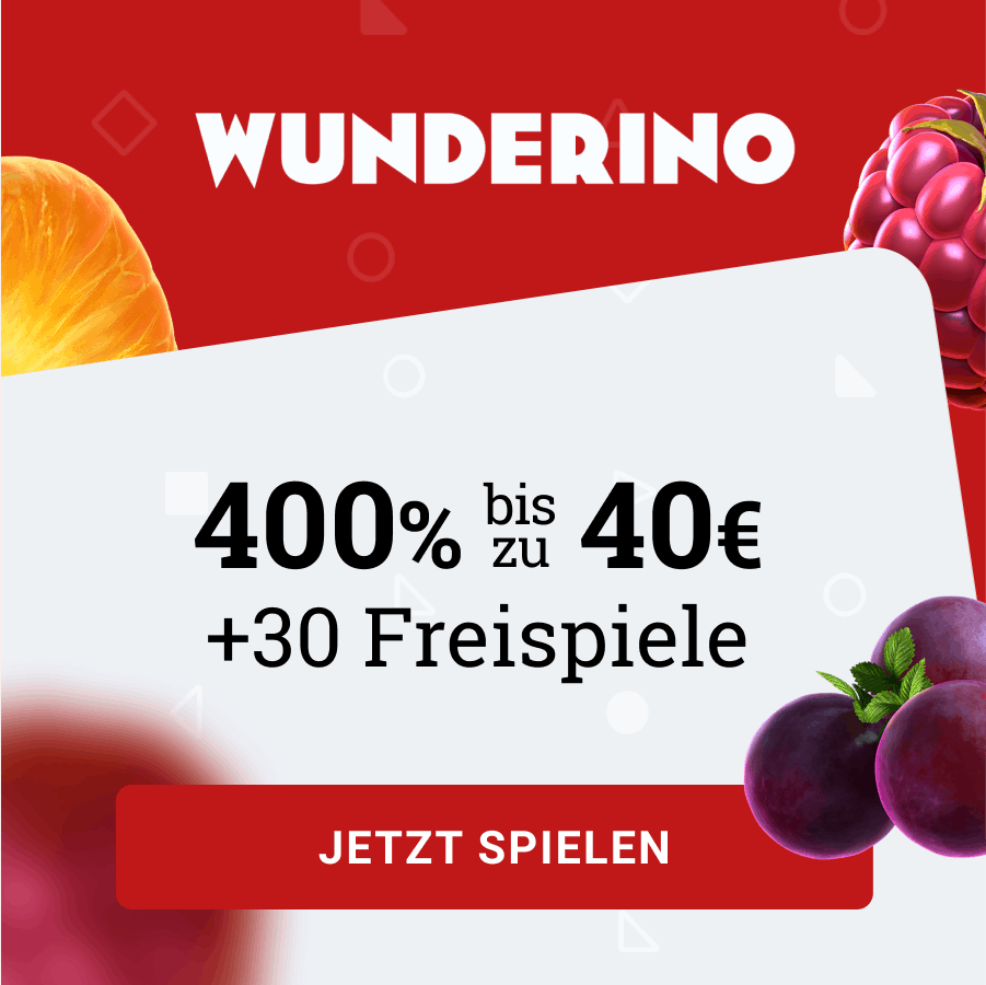 Wunderino Casino Bonus 